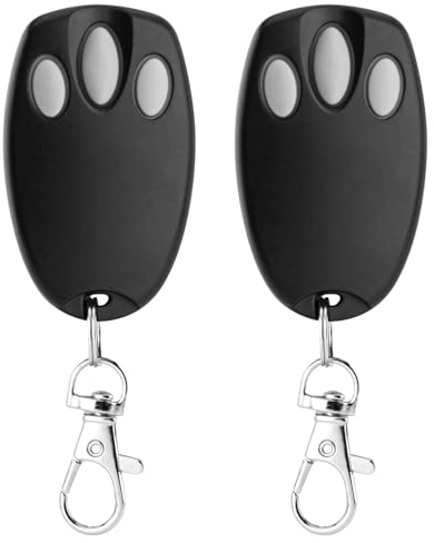 pepape Garage Door Remote Transmitter Compatible with Chamberlain LiftMaster 84335E 94335E LM600 LM800 LM1000 for MotorLift ML700 ML750 ML850 Garage Door Opener 433.92MHz, 2 Pack