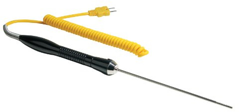 Extech TP882 Type K Penetration Probe, -50 to 1000F | Type K penetration thermocouple probe, -50 to 1000F (-46 to 538C), subminiature mini-ANSI connector
