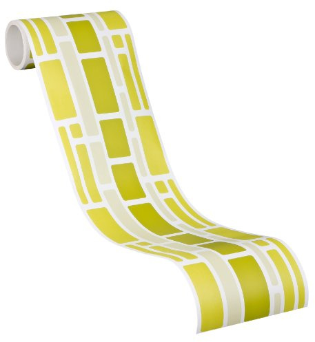 A.S. Creation 904119 - Bordo autoadesivo, colore: Verde