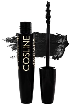 COSLINE Mascara Black Wonderlash 93, Wimperntusche, Wischfest, Länge