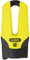 ABUS Bremsscheibenschloss Granit Quick 37/60 Maxi + Mini - Motorradschloss mit ABUS-Sicherheitslevel 15 - 13 mm starker Bügel - 50 mm Bügelhöhe, Gelb