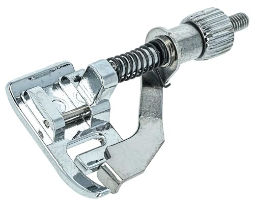 vhbw Blindstichfuß für Nähmaschinen mit 5 mm Stichbreite | Nähfuß, Metall
