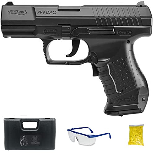 Walther P99 DAO M24 - Pistola Airsoft calibro 6 mm (arma soft air con pallini di plastica o PVC). Sistema: elettrico <0,5 J (potenza: 0,4 joule)