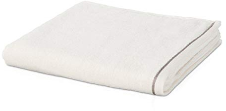 möve Cashmere & Cotton Waschhandschuh 80 x 150 cm aus 85 % Baumwolle / 12 % Modal / 3 % Kaschmir, ivory