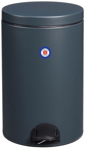 ROSSIGNOL Poubelle de cuisine, Poubelle 14L, Poubelle à pédale, Fabrication française, Seau intérieur amovible avec anse, Pratique ELORA