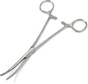 Panther Surgical Rostfritt stål 15 cm 20 cm 20 cm avtorkningskrok borttagare gädda hav karp flugverktyg fisketång (20 cm böjd)