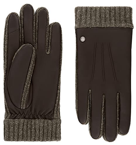 Roeckl Herren Witten Touch Lederhandschuhe, Coffee, 9