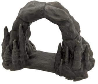 Cave Entrance Model | 28mm 1/56 Scale Miniature | RPG Tabletop Figure Landscape Modelling Wargaming Fantasy Diorama Wargames Model Scenery Terrain Scatter Roleplaying 3d Printed Paintable