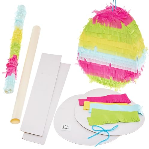 Baker Ross FN008 Easter Egg Pinata Kit - 1 Kit, Easter Party Entertainment