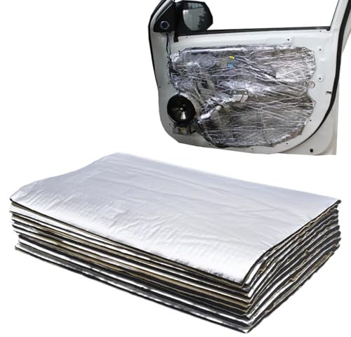 Lot de 10 insonorisants pour voiture, isolation phonique, autocollants, 5 mm, pour voiture, coffre, portière