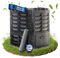 RELLINGER® 360l Premium Thermokomposter Kunststoff - [GERUCHSDÄMMENDER KOMPOSTER Garten] - inkl. Schutznetz - hochwertiger Komposter Schnellkomposter wetterfest - einfache Montage/Robustes Material