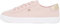 Tommy Hilfiger Sneaker con Suela Vulcanizada Mujer Canvas Lace Up Elegante, Rosa (Foggy Pink), 38