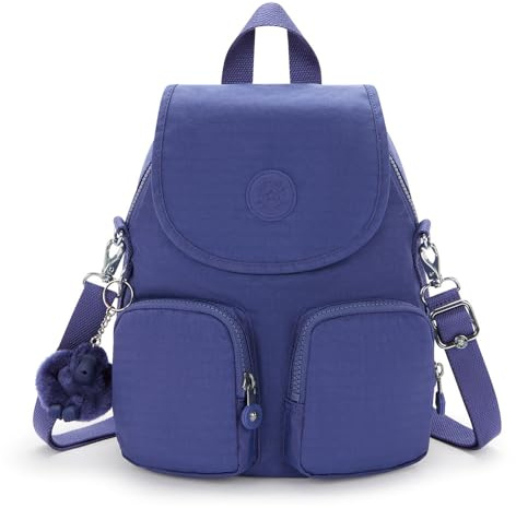 Kipling FIREFLY UP Kleiner Rucksack (umwandelbar in Schultertasche), Blue (Blau)