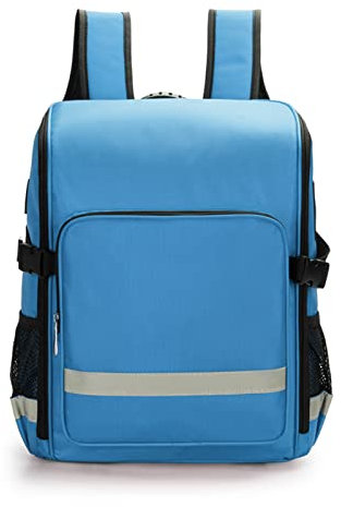 SULQING Erste-Hilfe-Rucksack, Leere Erste Hilfe Notfallrucksack, Notfall-Trauma-Tasche mit abnehmbaren Trennwänden für EMT, Krankenschwestern, Taktische Sanitäter, häusliche Pflege,