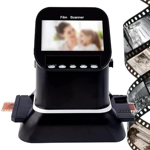 Film Scanner Converts 35mm, 120, 126, 127 Negatives to JPEG Photos with HDMI/USB Output