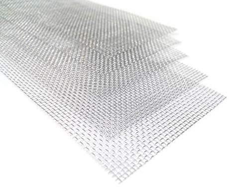 Treillis d'armature V4A en acier inoxydable 5 pièces 200 x 50 mm - maillé pour le soudage du plastique (5 pièce 20x5cm)