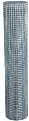 ESTEXO Volierendraht feuerverzinkt, Höhe 1,00 m 10 Meter 16 x 16 mm