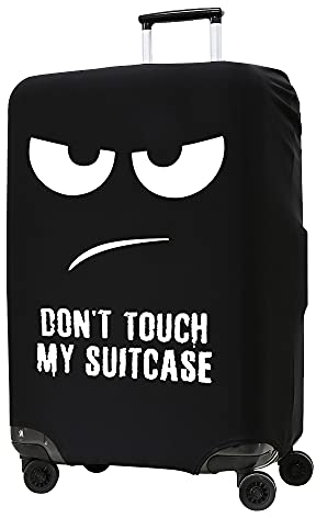 kwmobile Koffer Hülle für Koffer (XL) - Elastische Kofferschutzhülle mit Reißverschluss - Reisekoffer Überzug Case