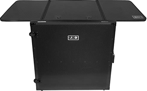 UDG FlightCase Fold Out DJ Table + (Wheels) - Black MK2