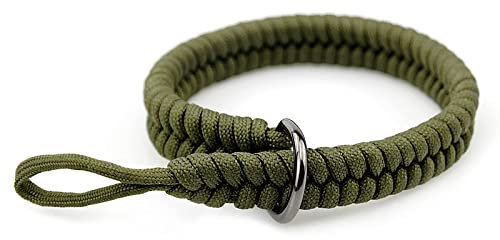 Bogoro Kamera Handschlaufe,Kamera Assist Handschlaufen,Verstellbar Kameragurt,Handgeflochten Paracord mit Schnellverschluss,für Nikon,Canon,Sony,Olympus DSLR (Armeegrün)