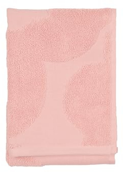 MARIMEKKO - Unikko - Asciugamano in spugna di cotone (rosa cipria)