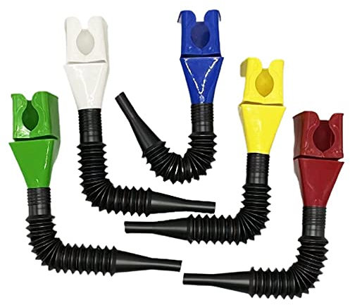 Strumento di scarico flessibile Imbuto a scatto Strumento di scarico dell'olio flessibile Imbuto a scatto Imbuto per olio Imbuto con fibbia in plastica universale Imbuto grande multifunzionale e conve