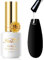 Imtiti 15ml No Wipe Matte Top Coat Gel Nail Polish, Long Lasting Frosted Clear Top Coat Gel Polish for DIY Nail Art at Home or Manicure Salon