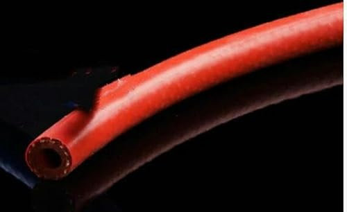 Silikonschlauch Innendurchmesser 6 8 10 12 14 16 19 22 25 28 30 32 35 38MM-Rot-1M-ID 6MMXOD 12MM
