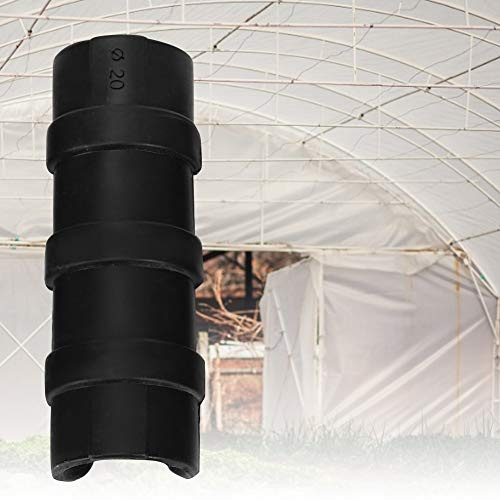 EIMSOAH Film Clamp/Holder Clamp Connector Kit High Temperature Easy Attachment for Pipe Clamps 50 X Black Garden Tool 25#8cm for Greenhouse (8cm)
