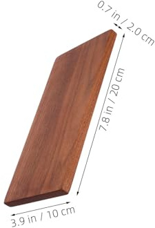 DECOMELODY Planches De Noyer Noir Planches À Brûler Projet De Bois Bloc De Bricolage Projet Dur