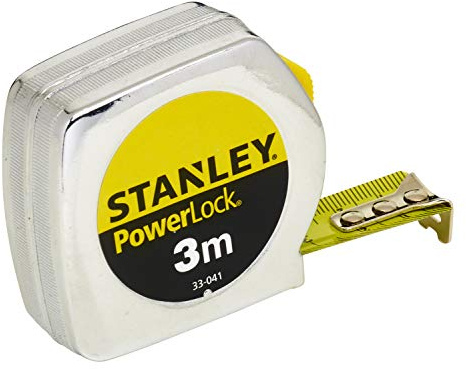 STANLEY 1-33-041 Mesure 3 m x 19 mm en métal Powerlock Classic