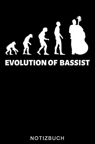 EVOLUTION OF BASSIST: A5 52 WOCHENKALENDER Geschenkideen für Bassisten | Kontrabass | Jazz | Musik | Buch | Geschenk für Erwachsene Kinder Anfänger | Bücher | Bass