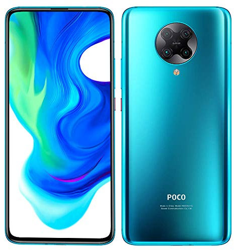 Xiaomi POCO F2 Pro 5G - Smartphone 6.67 AMOLED 6GB 128GB 64MP Quad Rear Caméra AI 8K Vidéo 4700 mAh(typ) Qualcomm® Snapdragon ™ 865 Bleu [Version Globale]