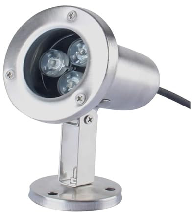 Eclairage Sous Marin - Spot LED Sous Marin - Lumière LED Submersible, Projecteur Led Étanche IP68, Lumières Sous-marines D'étang De 12V LED, Lumière De Paysage Réglable À 180 °, Pour Fontaine ( Color