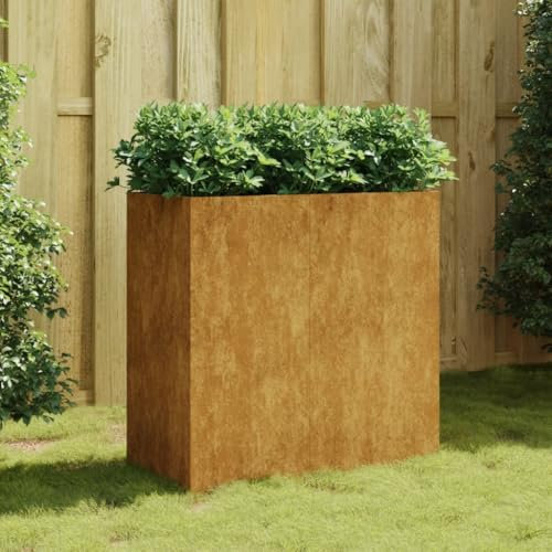 XGWKCNV Furniture Select-Pflanzgefäß 40x80x80 cm Cortenstahl