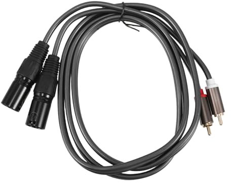 BESTonZON Male Cable for Amplifiers Balanced Audio Connection Versatile Speaker Connector Professional Sound Equipment Use