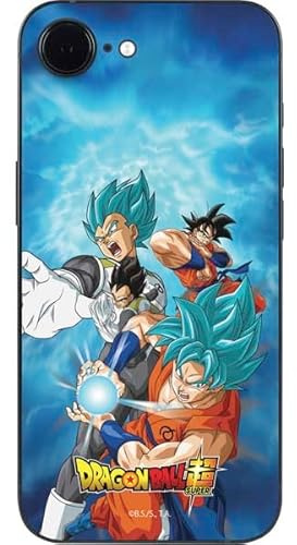 Skinit Decal Phone Skin Compatible with iPhone 16e - Officially Licensed Dragon Ball Super Goku Vegeta Super Ball Design
