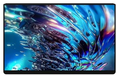 ZKALQECNF Moniteur Portable Écran d'extension de Bureau Portable 14 Pouces 60 Hz 4K IPS Full HD 400 nits Écrans PC