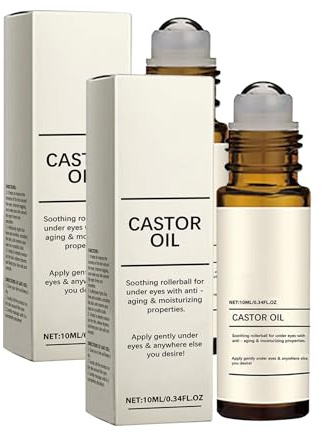 Enfriamiento de ojos Roll-On, suero para ojos antiarrugas y ojeras, cuidado de ojos antiedad (10 ml x 2)