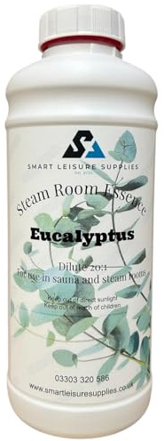 Eucalyptus Sauna & Steam Room Essence Milk - 1 Litre Respiratory Relief