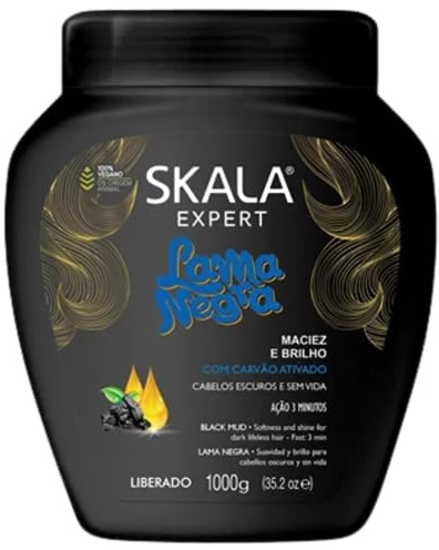 Máscara Skala Lama Negra 1Kg - Skala Portugal