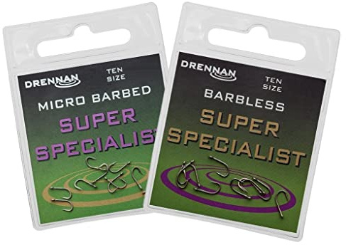 Drennan Super Specialist Barbless Hooks