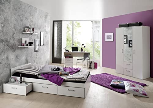 storado.de Jugendzimmer Steffi Weiss Flieder 5 TLG. EAN 4260498522767