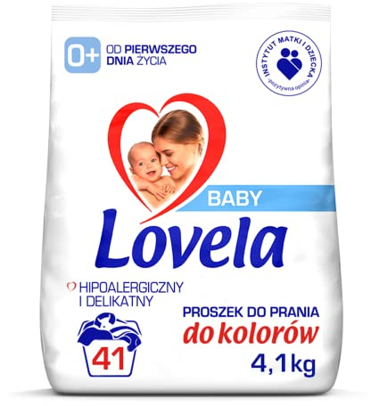 Lovela 3124982 Tvättpulver, 4.1 kg, Vit