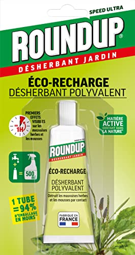 ROUNDUP Eco-recharge Désherbant Polyvalent 23 ml