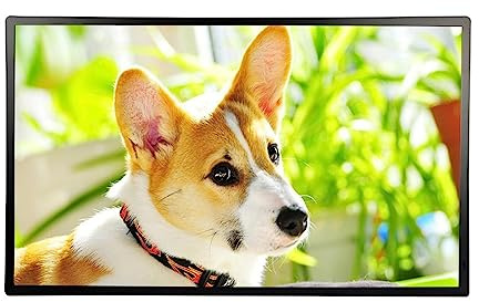 27-Zoll-Digitalfotorahmen kann an der Wand montiert werden, mit Bewegungssensor IPS-HD-Bildschirm, Vollbild-Fotorahmen mit Fernbedienung. Unterstützt U-Disk-SD-Karte for Abspielen von Fotos und Videos