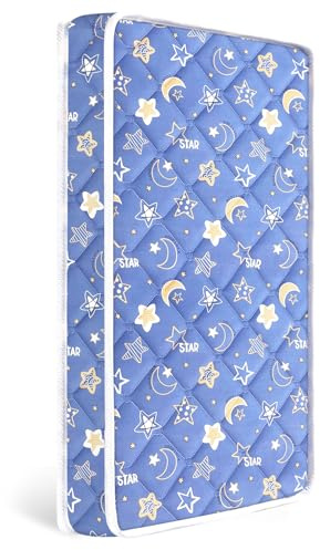 Lillibearas Premium Crib Mattress and Toddler Mattress 52 x 27.6 x 5,Firm,Breathable Hypoallergenic for Standard Cribs and Toddler Bed