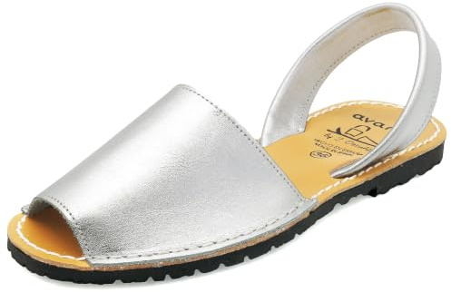 Avarca Damen Ledersandalen Menorquina Echtleder Made in Spain