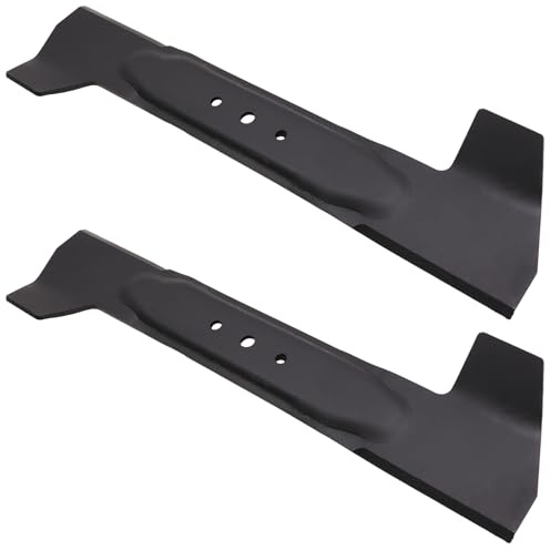 Jeu de lames de 46,5 cm pour tracteur tondeuse MTD 12/36, B12, B120, B125, B128 742-04107A