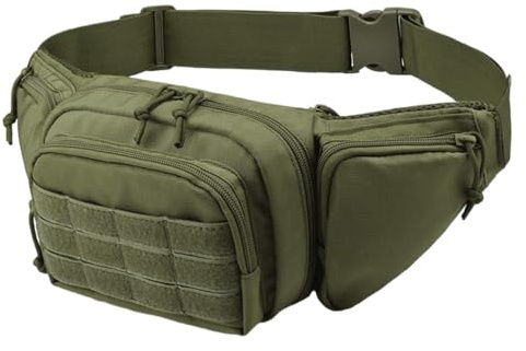 Hüfttasche, Atmungsaktive Bauchtasche mit Muschelschalen Öffnungsdesign für Outdoor Reisen Sport Wandern Joggen Hundespaziergänge